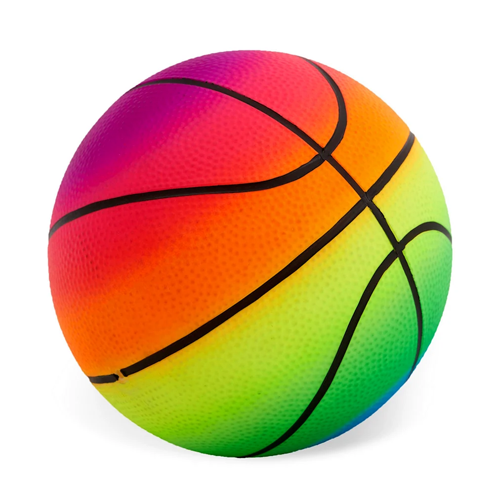 128-007 Мяч игровой баскетбольный Радужный