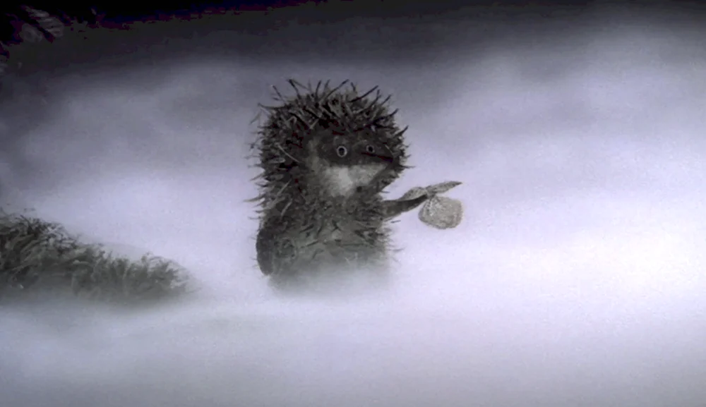 Ёжик в тумане кадры из мультфильма