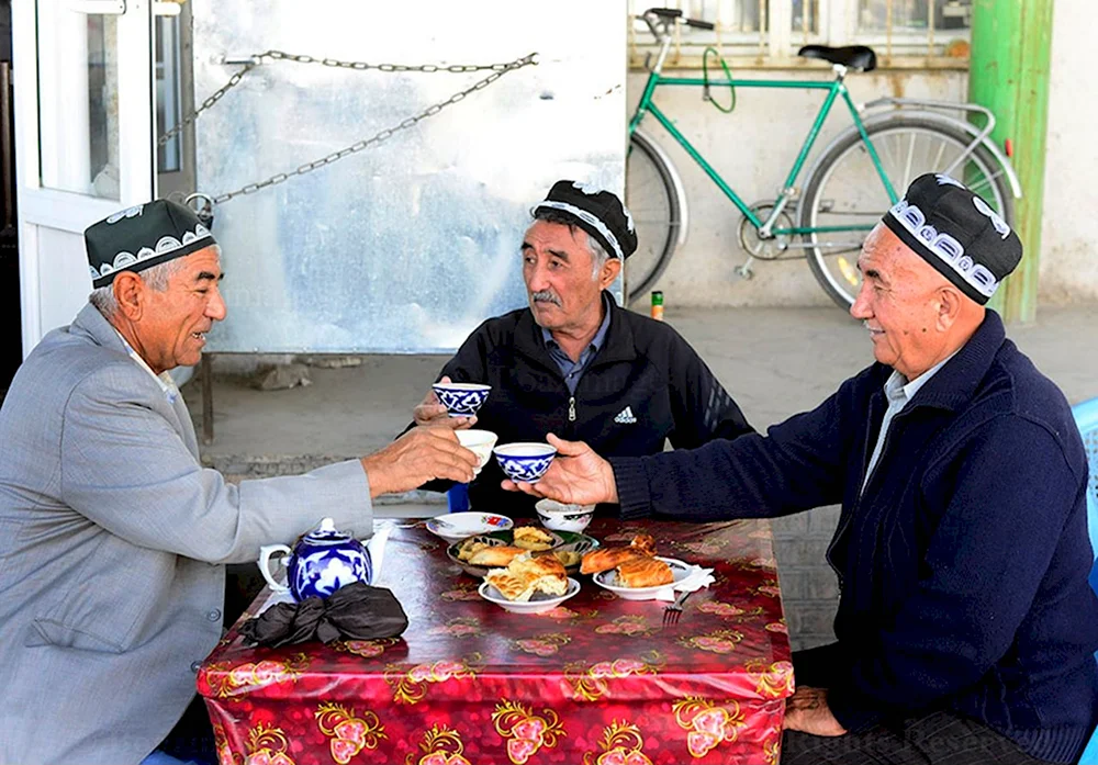Узбекистане традиции Чайхана