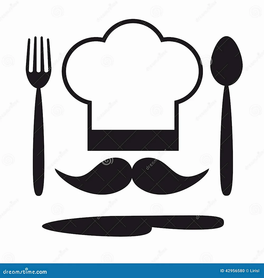 Вилка ложка ресторан логотип